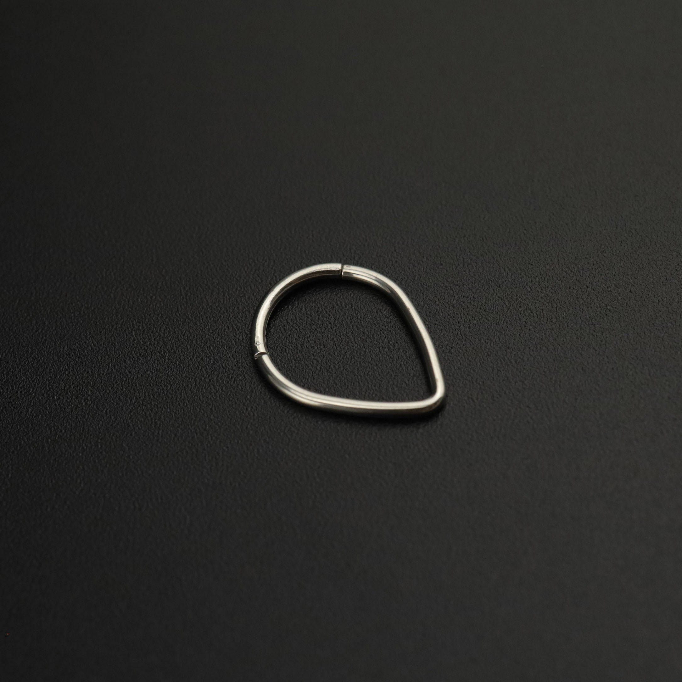 Teardrop stainless steel Segment Hoop