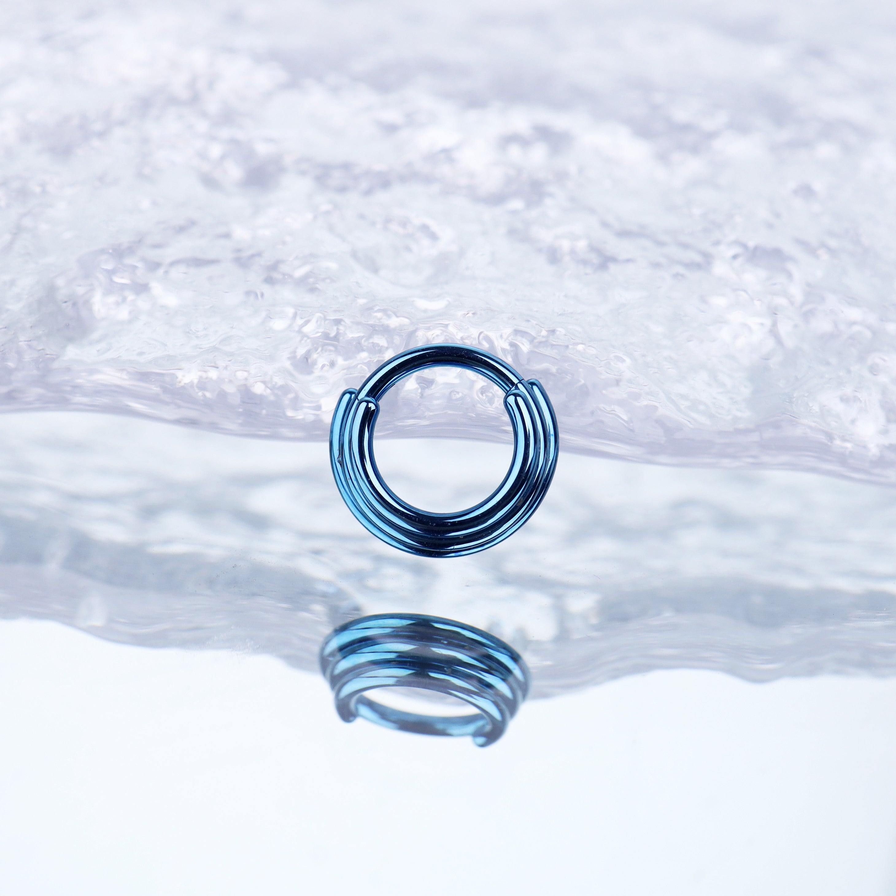 Three Row Triple Segment Septum Ring