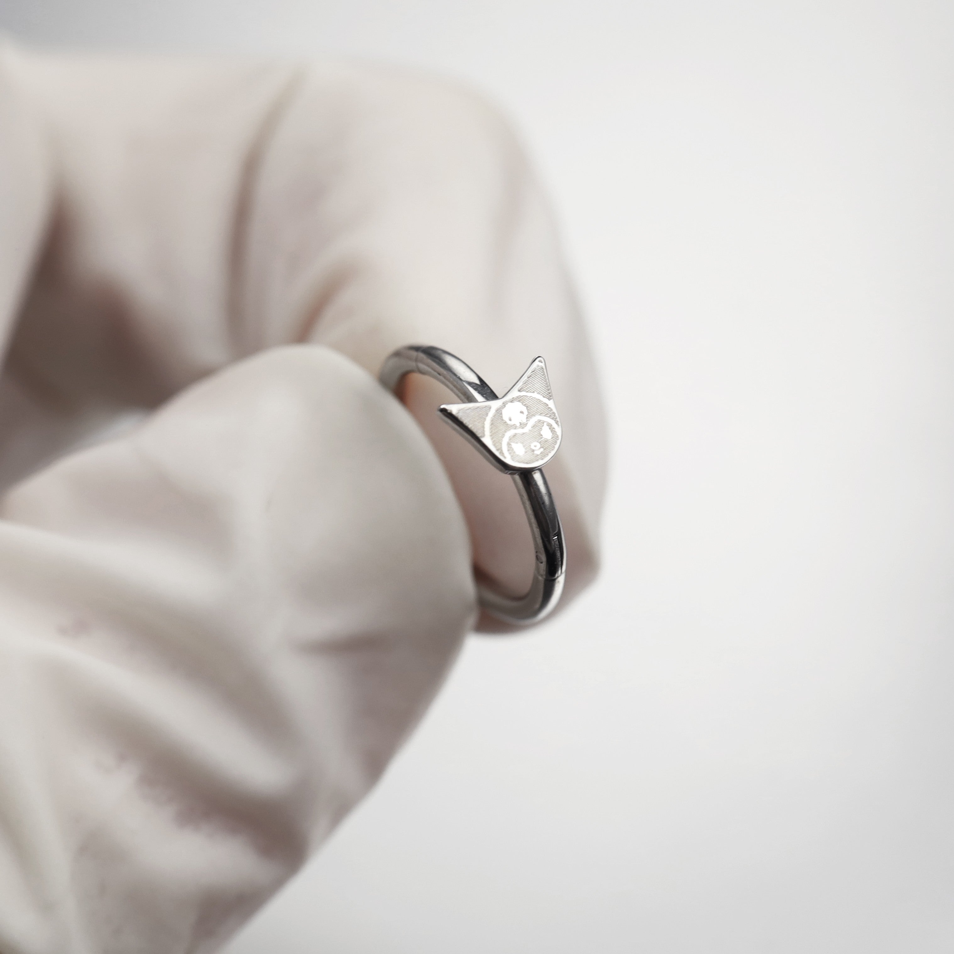 Kuromi stainless steel Segment Hoop