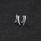 Vampire Fang Gothic Hoop