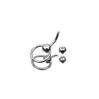 Spinning Ball stainless steel Belly Ring