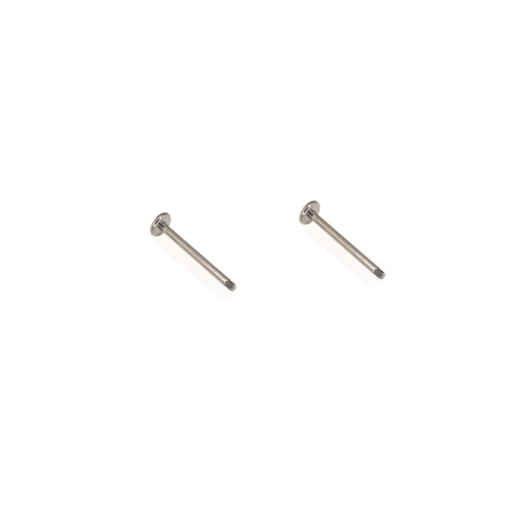 Small Base Basic Internally Threaded Titanium Labret Bar ph3