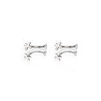 Gothic Cross Internally Threaded Stainless Steel Rook Jewelry