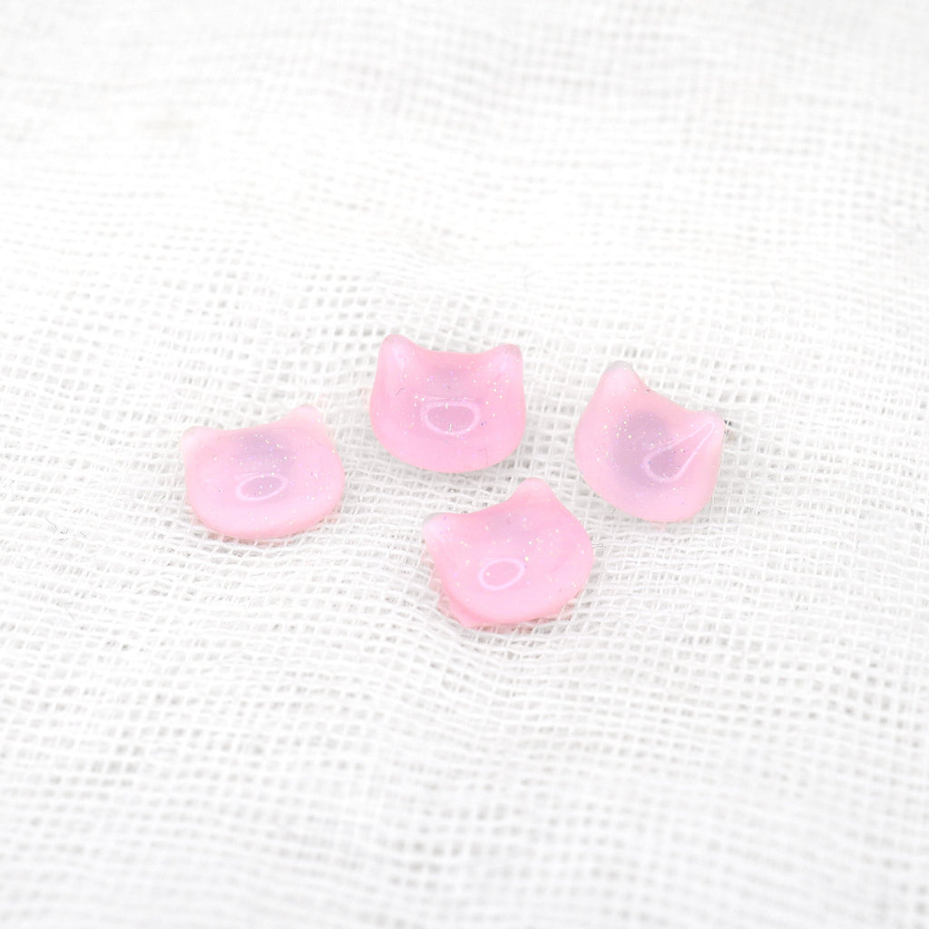 Resin Cat Face tongue nail