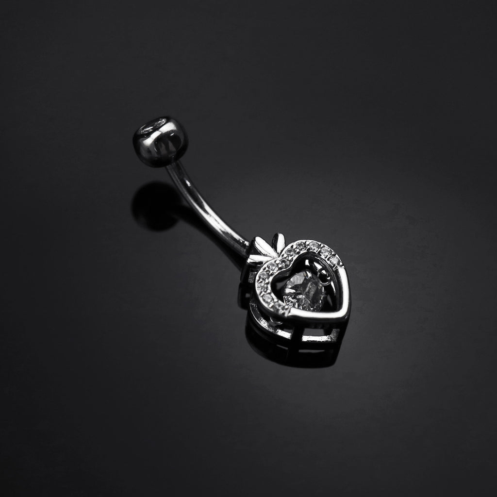 Strawberries S925 Sterling Silver Belly Ring