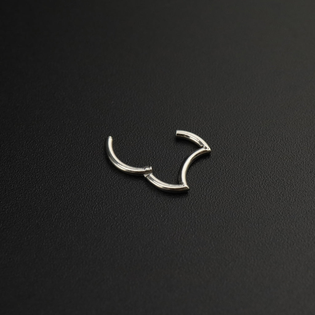 Moon stainless steel Segment Hoop