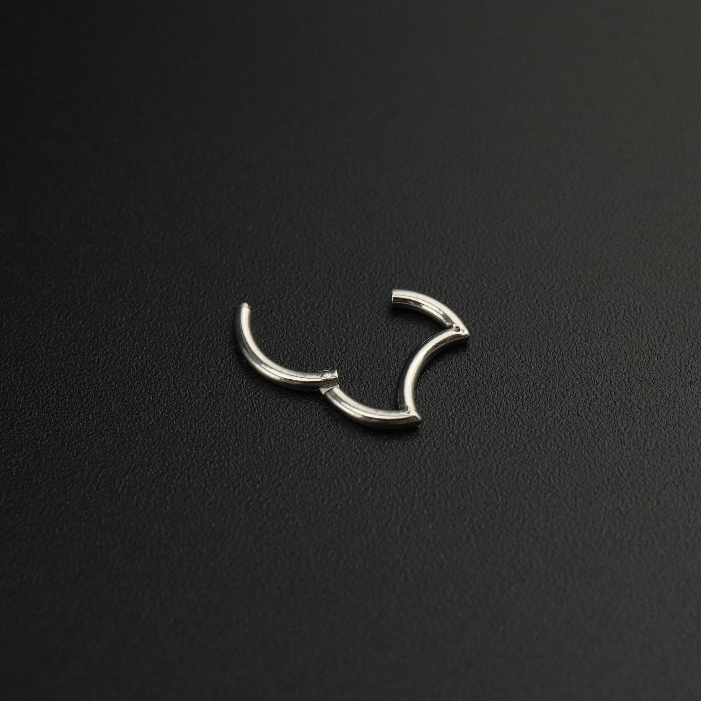 Moon stainless steel Segment Hoop