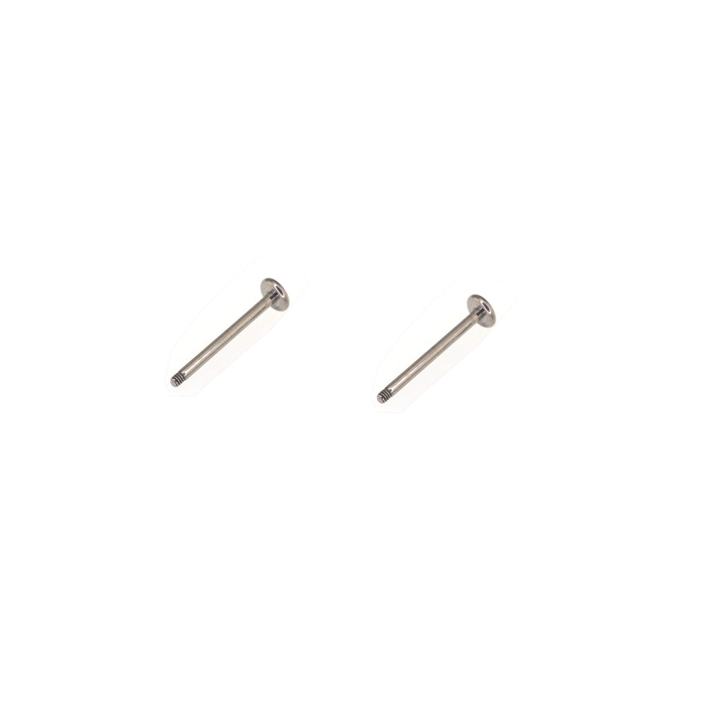 Small Base Basic Internally Threaded Titanium Labret Bar ph3