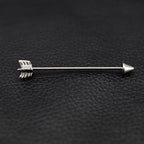 Arrow External Thread Stainless Steel Industrial Barbell