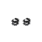 8-Spike Stud Stainless Steel Earrings