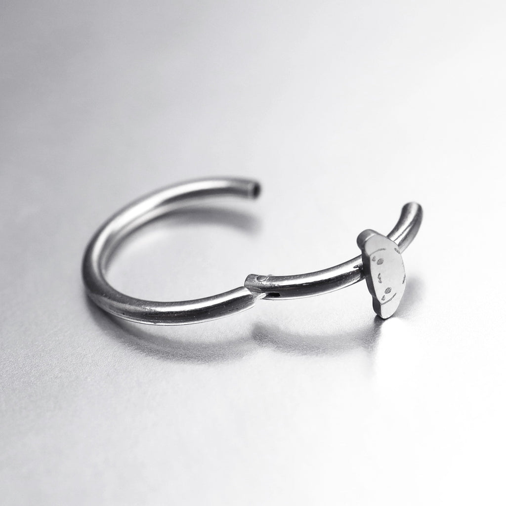 Paws & Purrs - Cute Cinnamoroll Stainless Steel Segment Hoop