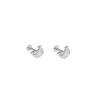 Whale Internally Threaded Stainless Steel Ear Studs