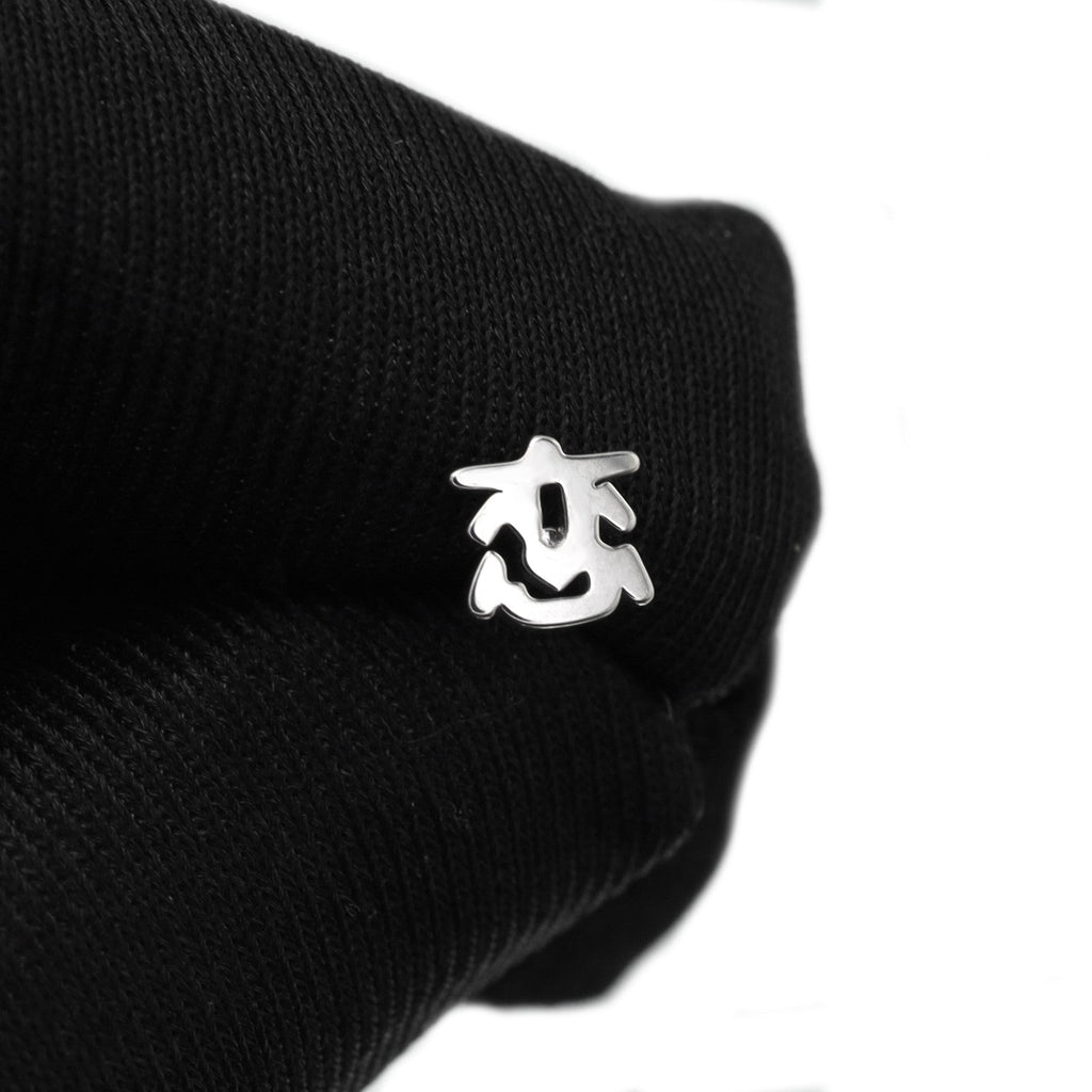 Oriental Symbol stainless steel tongue stud