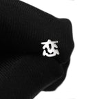 Oriental Symbol stainless steel tongue stud