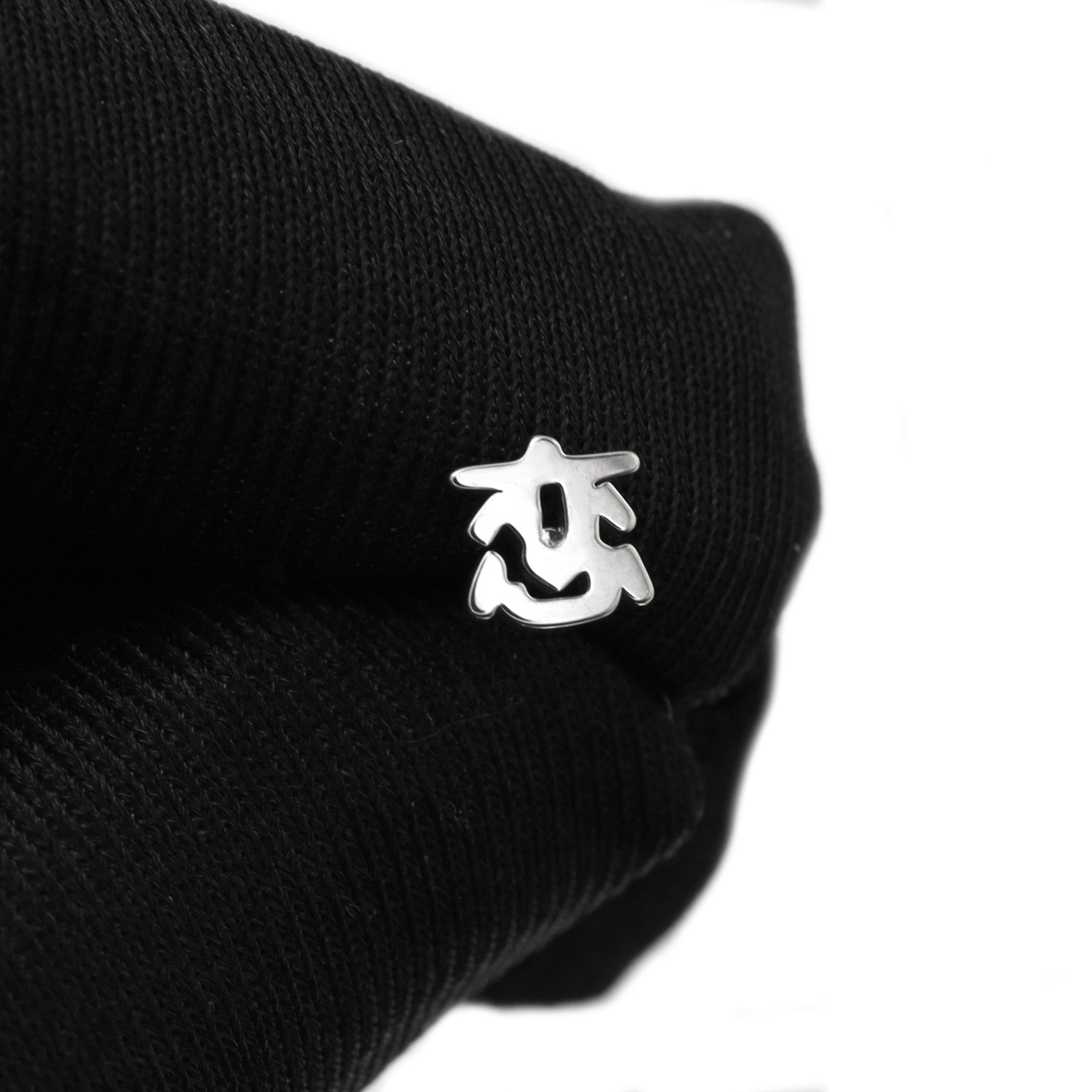 Oriental Symbol stainless steel tongue stud