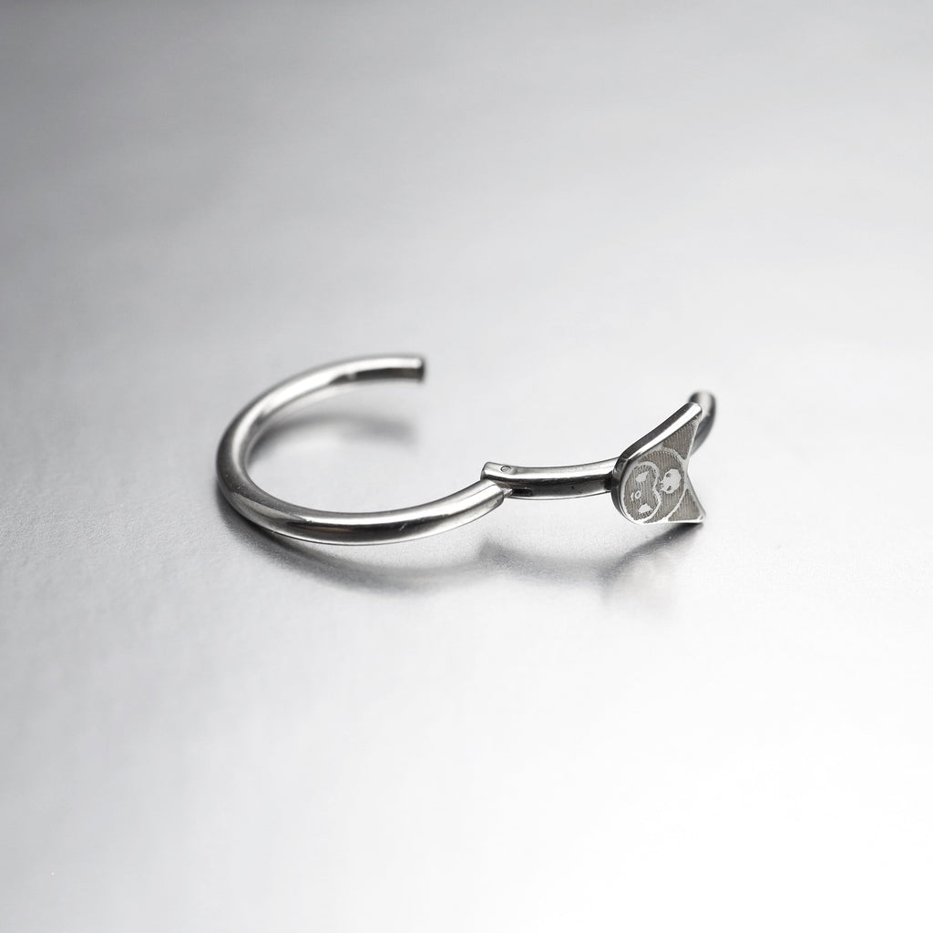 Kuromi stainless steel Segment Hoop