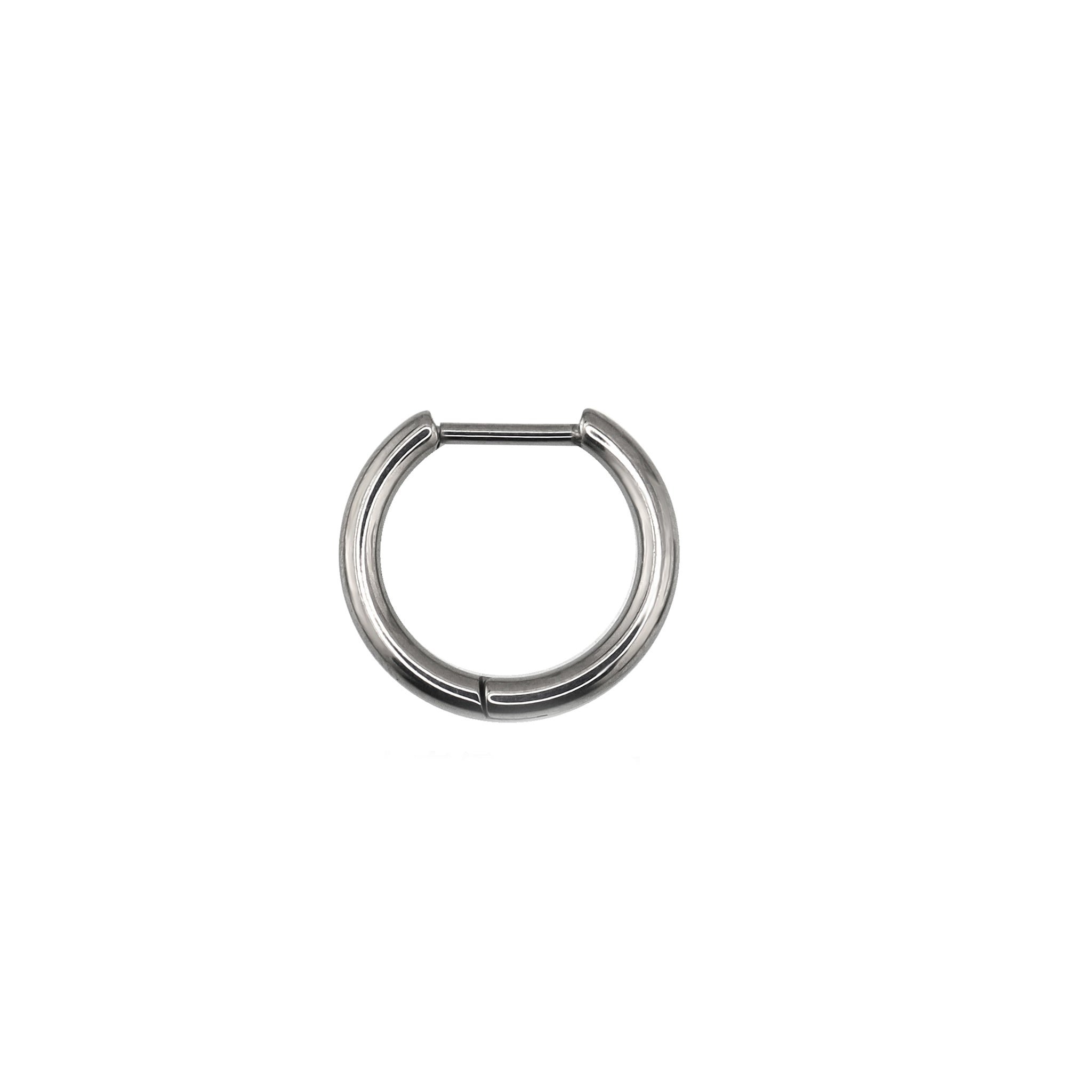 Straight Pin Titanium Segment Hoop