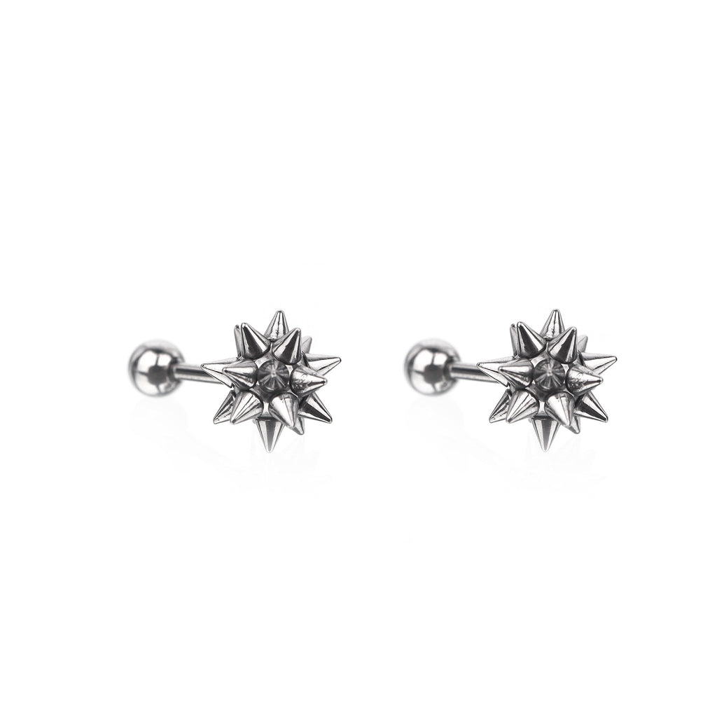 Ear Studs Externally Threaded Stainless Steel Ear Studs