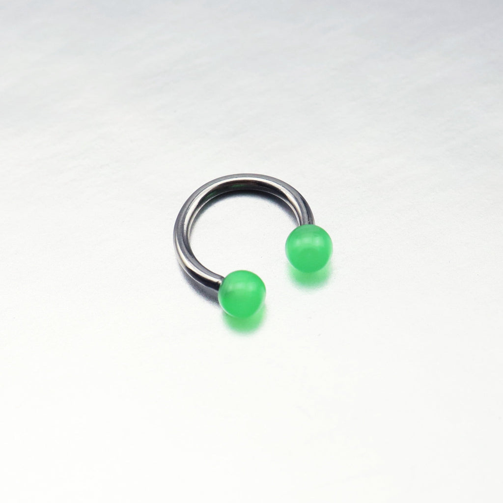 Acrylic Glow Ball Septum Ring