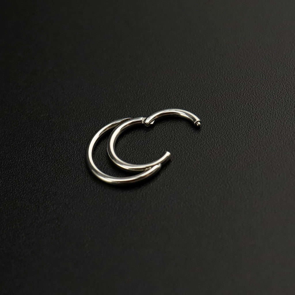 16G Moon stainless steel Segment Hoop