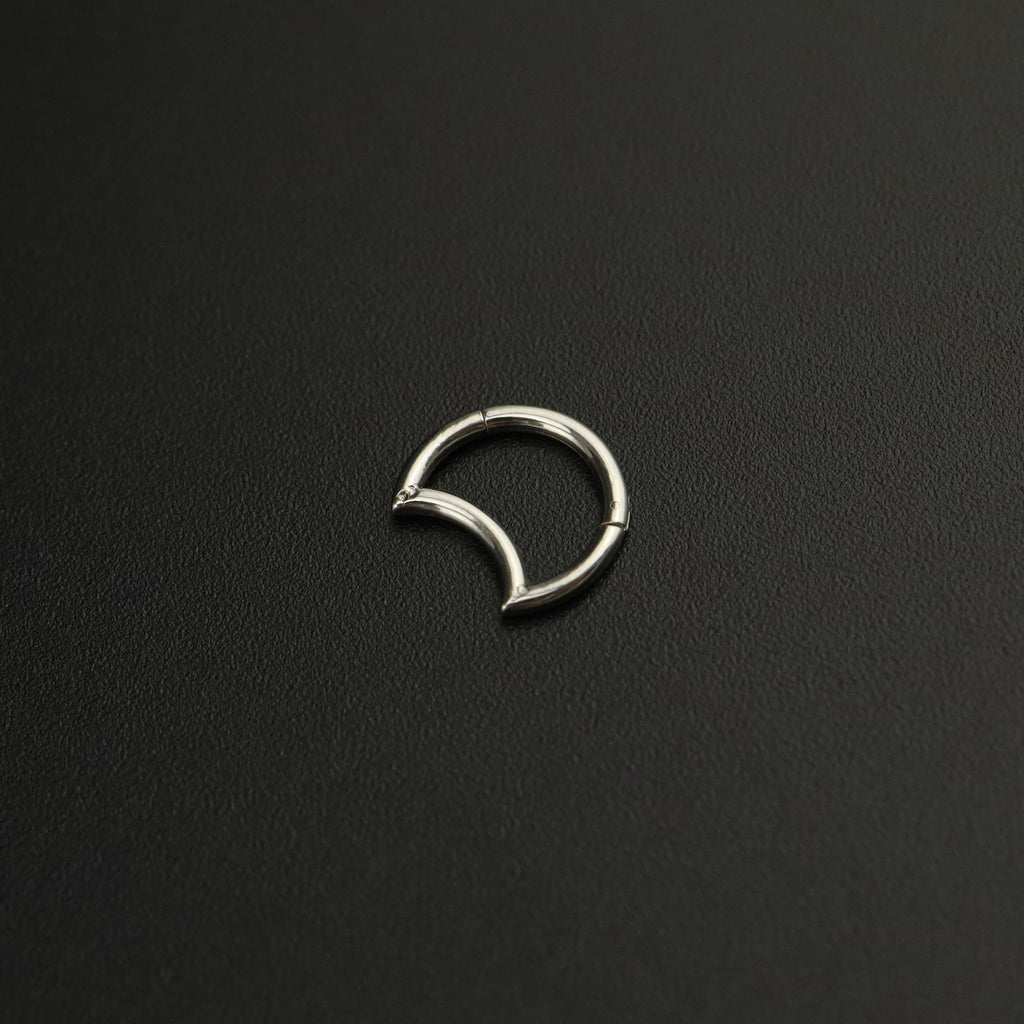 Moon stainless steel Segment Hoop