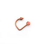 16G Opal Spike Titanium U-Ring