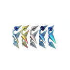 Large Spike Internally Threaded Titanium Rook Jewelry