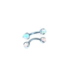 Jelly Opal Titanium Rook Jewelry