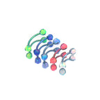 Jelly Opal Titanium Rook Jewelry