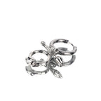 Tulip Pendant Stainless Steel Earrings