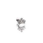 Crown Internally Threaded Stainless Steel Ear Studs