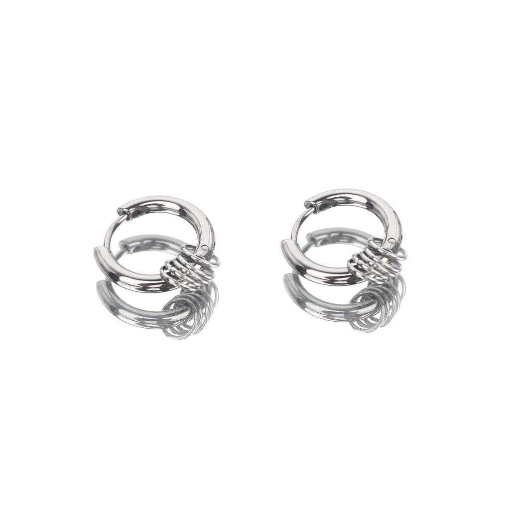 Small Hoop Stainless Steel Earrings