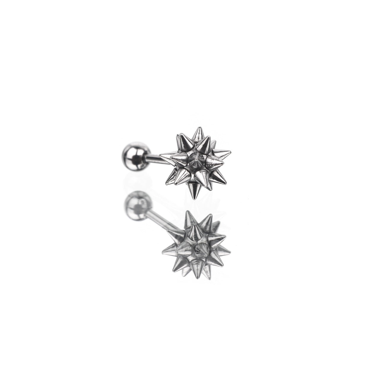 Ear Studs Externally Threaded Stainless Steel Ear Studs