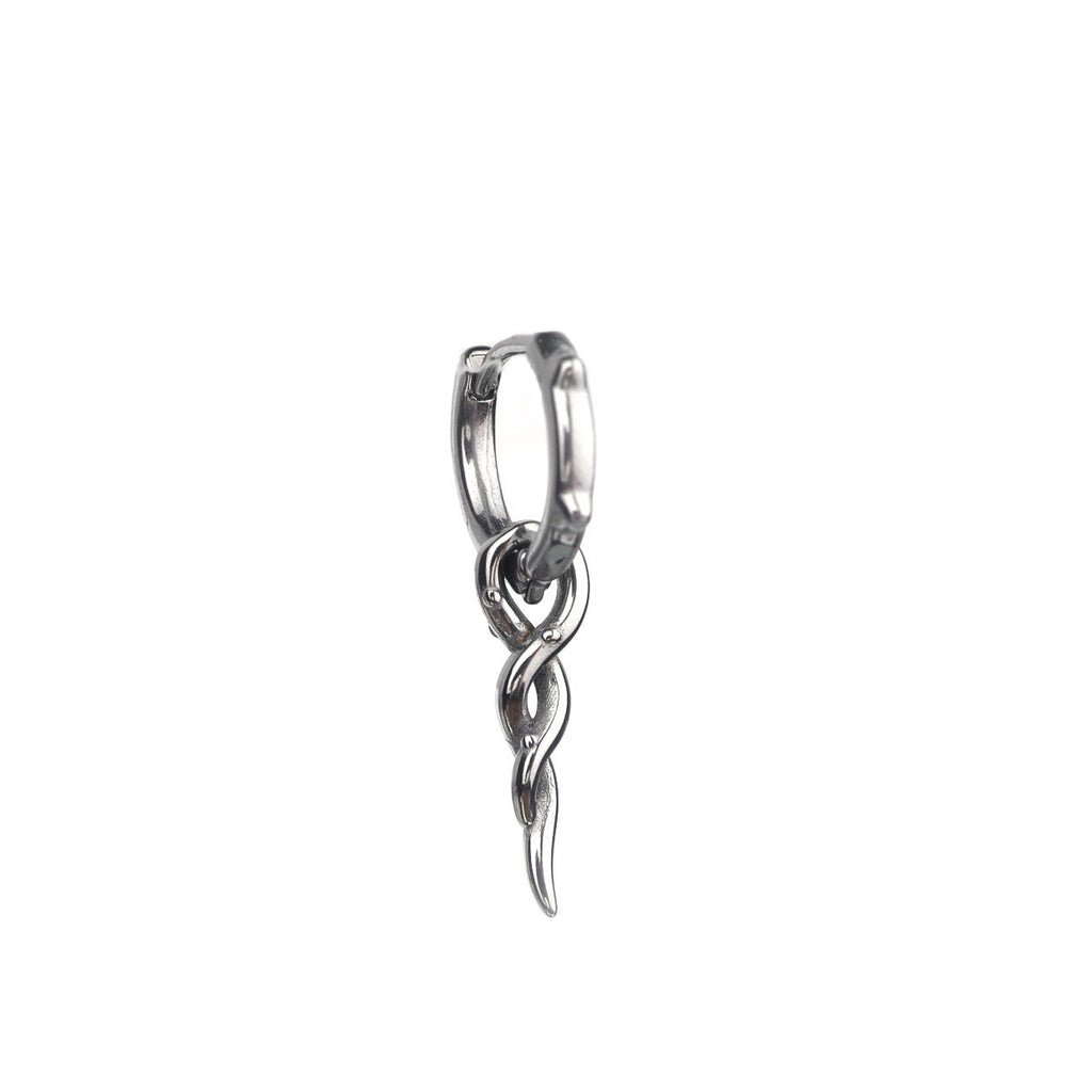 Companion Twisted Stainless Steel Earrings