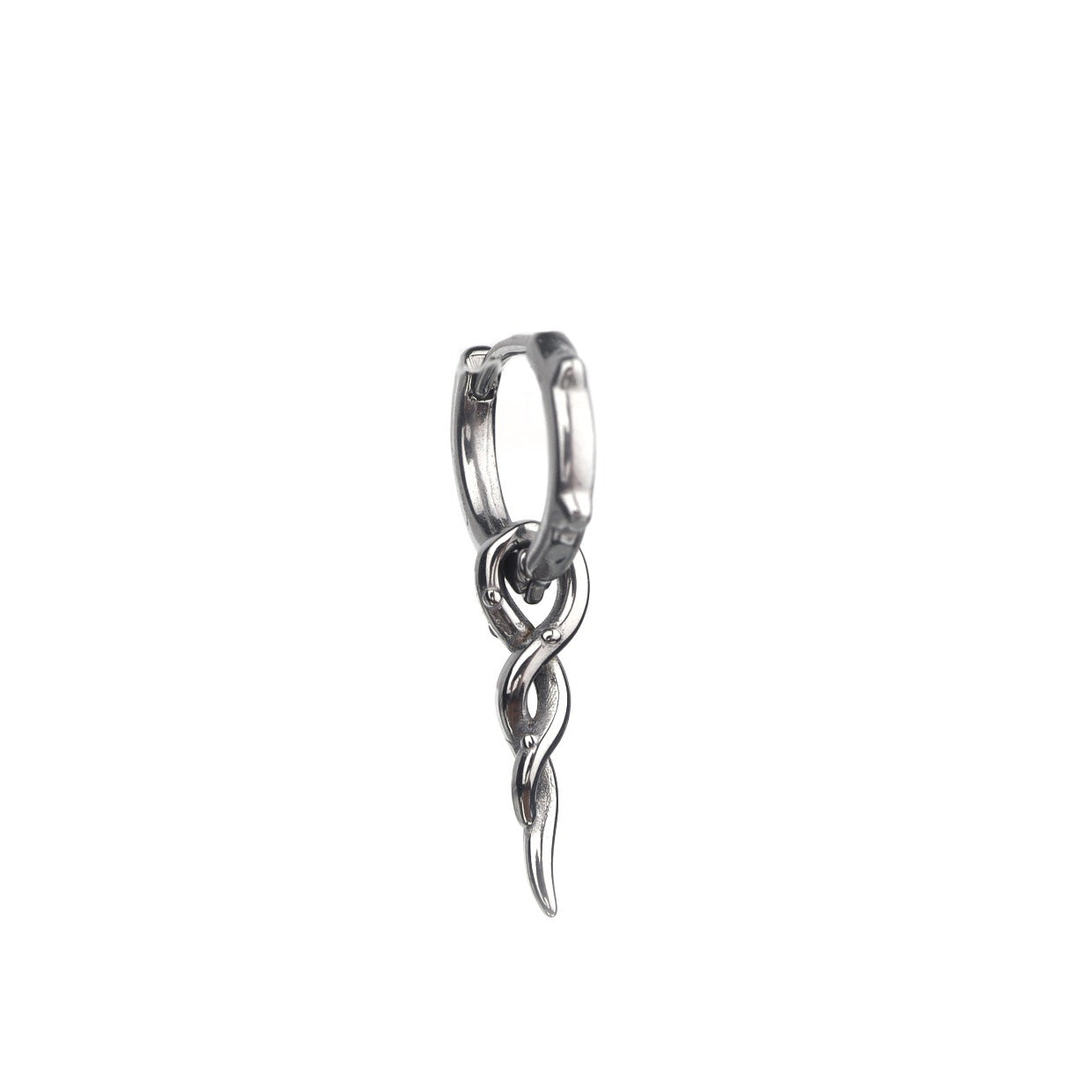 Companion Twisted Stainless Steel Earrings