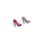 High Heel Internally Threaded Titanium Ear Studs