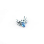 Crystal Spider Titanium Ear Studs