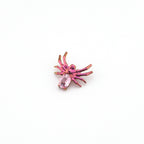 Crystal Spider Titanium Ear Studs
