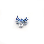 Crystal Spider Titanium Ear Studs