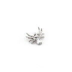 Crystal Spider Titanium Ear Studs