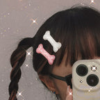 Oversize Full-Crystal Bone Hair Clip