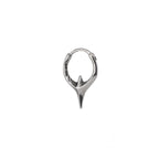 Engraved Fangs Stainless Steel Earrings