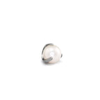 Pearl Internally Threaded Titanium Ear Studs