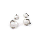 Pearl Internally Threaded Titanium Ear Studs