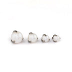 Pearl Internally Threaded Titanium Ear Studs