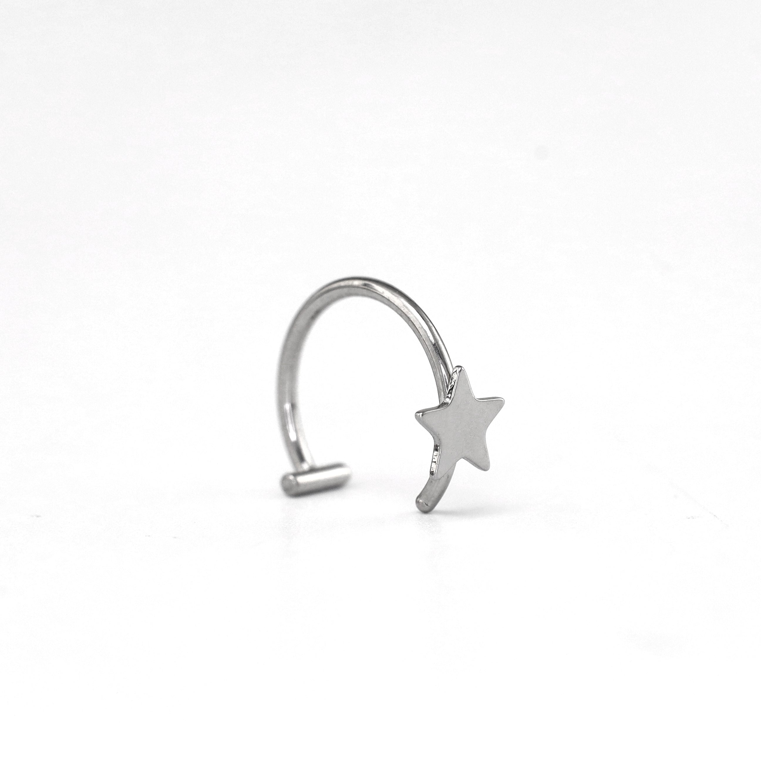 Star Stainless Steel Lip Clip