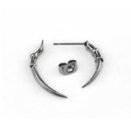 20G Thin Needle Eagle Claw Stainless Steel Ear Studs