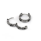 Star & Chain Stainless Steel Earrings