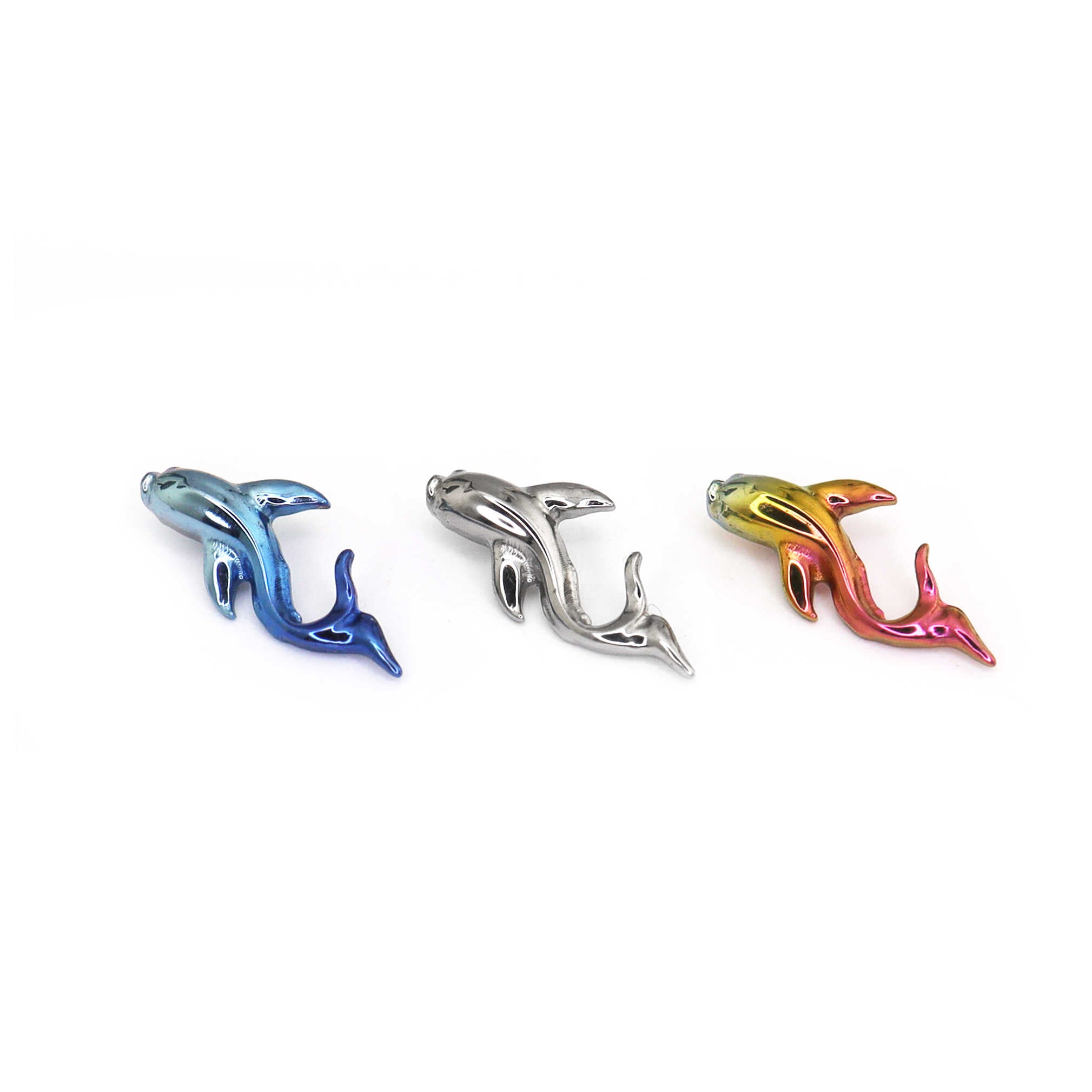 Lucky Koi Internally Threaded Titanium Studs