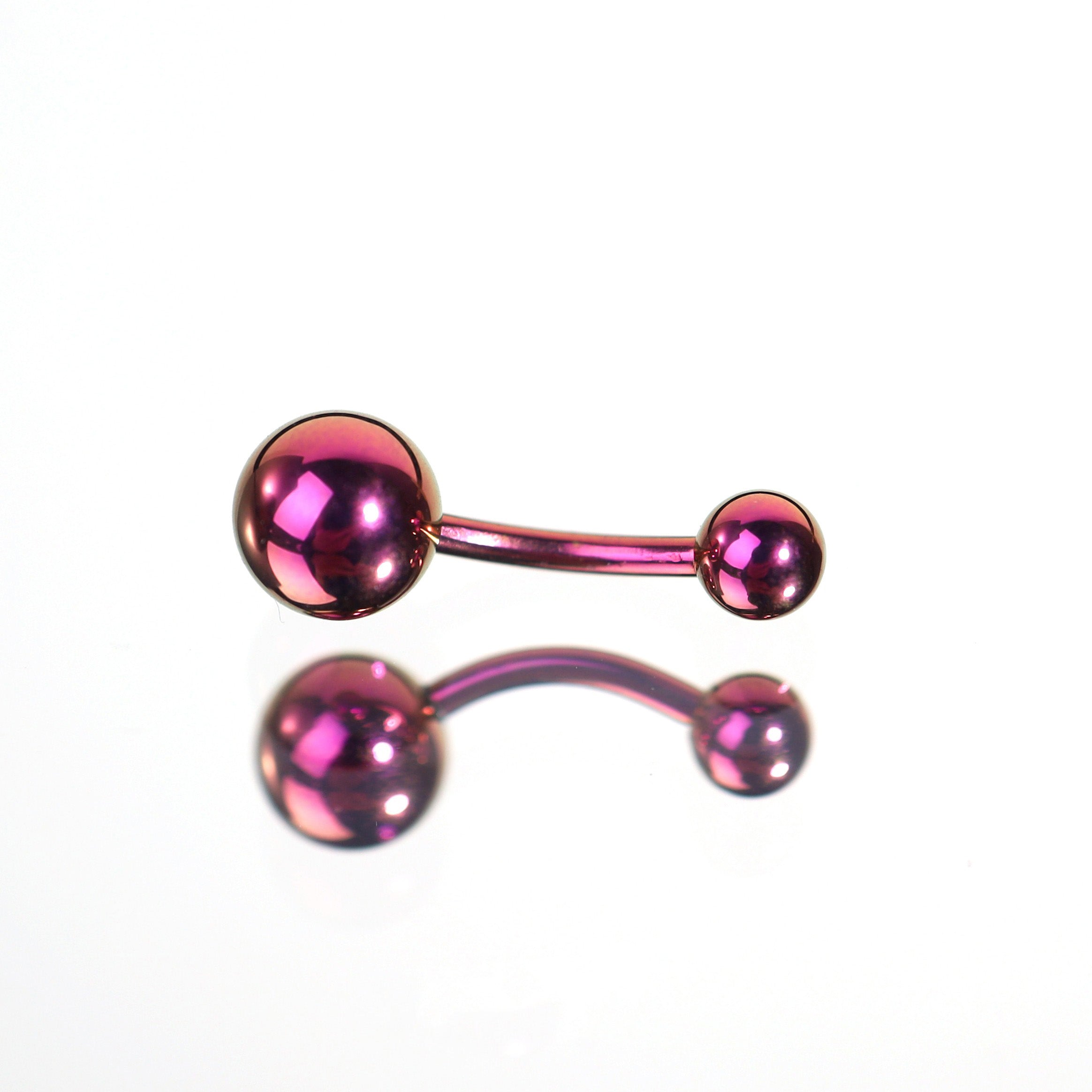 Classic Internally Threaded Titanium Belly Ring